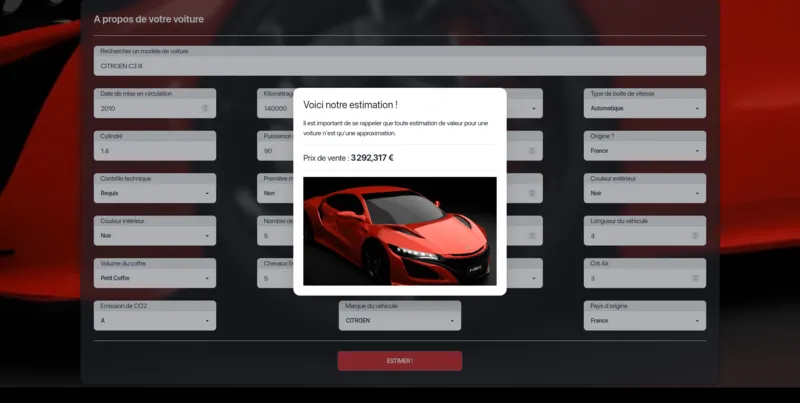 Prédiction de Prix V.O